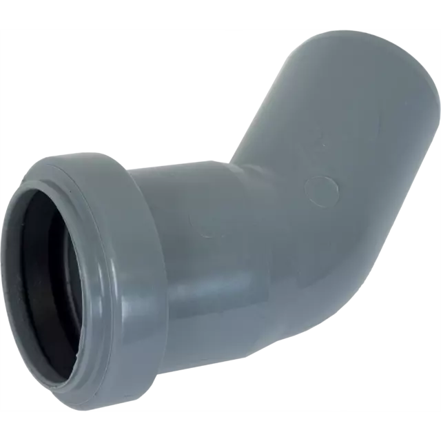 Отвод Политэк 40x45° полипропилен