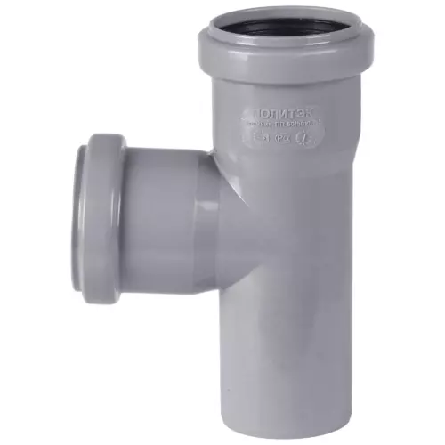 Тройник Политэк 50x50x50/87° полипропилен