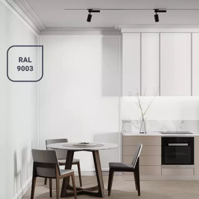 Краска для стен и потолков Tikkurila Euro Power 7 моющаяся матовая цвет белый база А 2.7 л — изображение 26