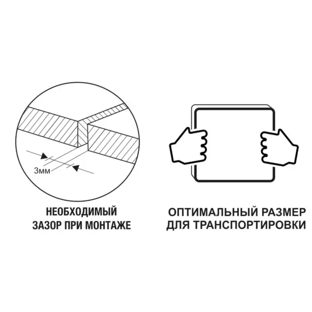 Фанера 6 мм ФК нешлифованная 1525x1525 мм сорт 4/4 2.325 м² — изображение 3