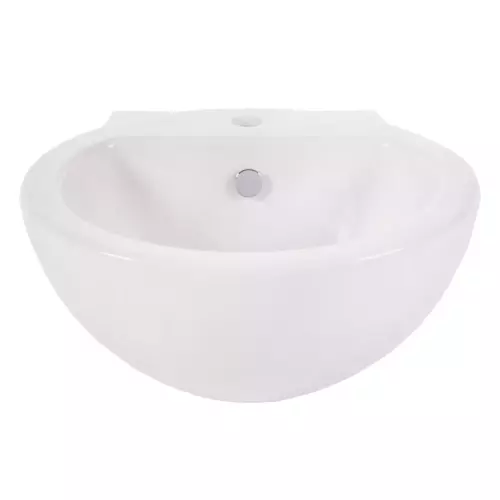 Раковина Sanita Luxe Art, фарфор, 48 см, цвет белый