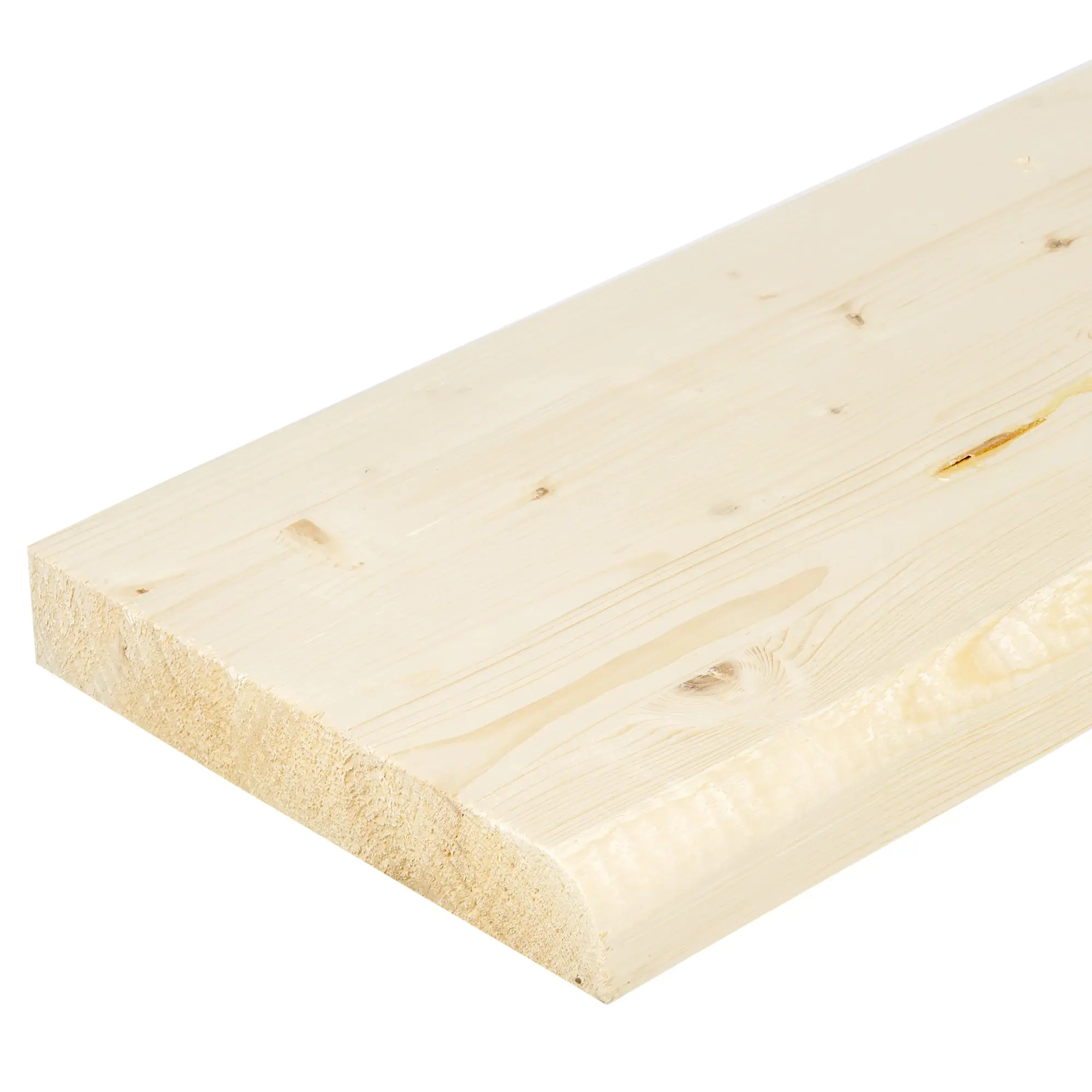 Доска подоконная 40x250x1500 мм. хвоя