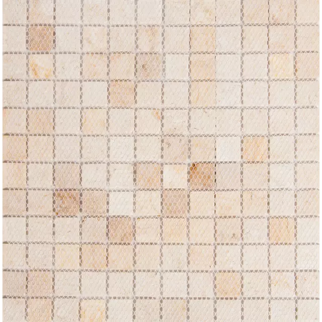 Мозаика мраморная Artens 30x30 см цвет бежевый — изображение 2