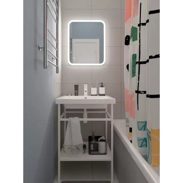 Раковина Cersanit Colour керамика 60 см цвет белый — изображение 10