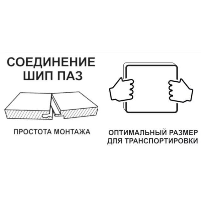 Плита ДСП 11 мм влагостойкая 594x1815 мм. 1.078 м² — изображение 2