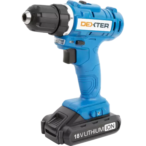Дрель аккумуляторная Dexter ML-CD92-180S, 18 В Li-ion 1.5 Ач