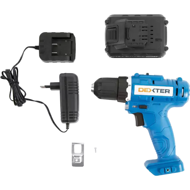 Дрель аккумуляторная Dexter ML-CD92-180S, 18 В Li-ion 1.5 Ач — изображение 5