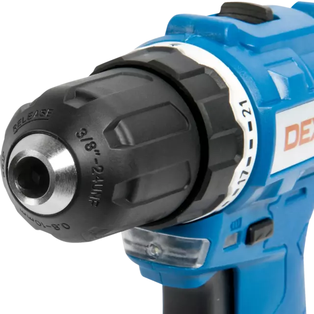 Дрель аккумуляторная Dexter ML-CD92-120S, 12 В Li-ion 1.5 Ач — изображение 4