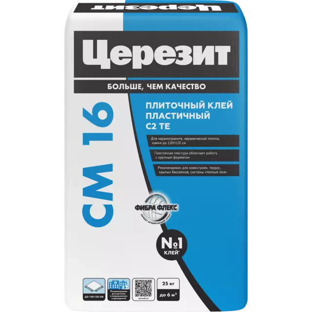 Клей для плитки Церезит CM 16 25 кг