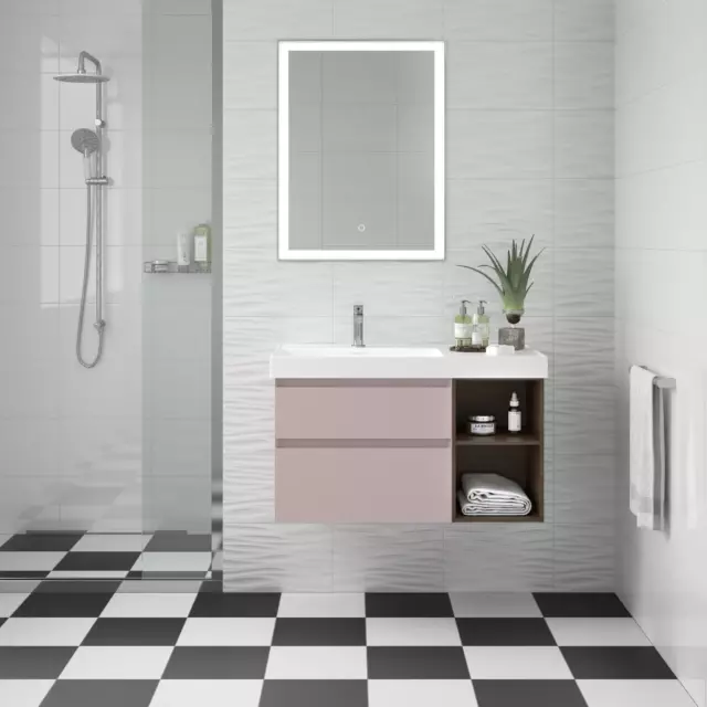 Плитка настенная Artens Вега 25x40 см 1.1 м² цвет белый глянцевый — изображение 5