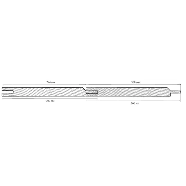 Стеновая панель МДФ Гонкало 2600x300x6 мм 0.78 м² — изображение 4