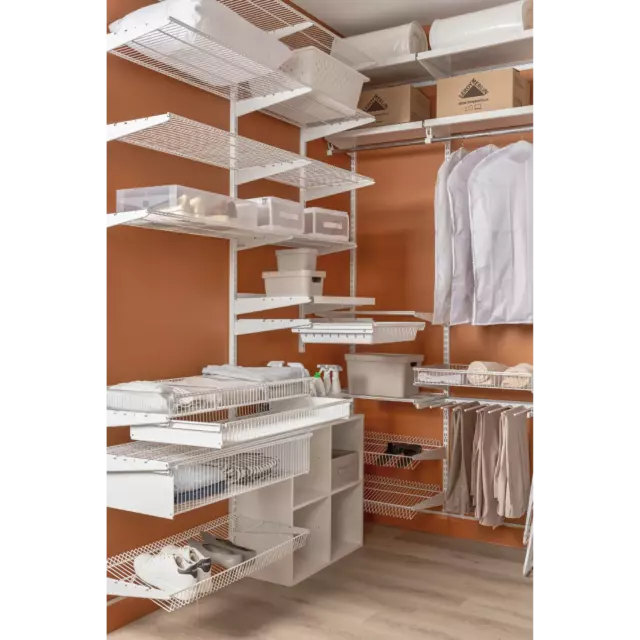 Кронштейн для полок 335 Титан-GS 33.5 см нагрузка до 50 кг цвет белый — изображение 5