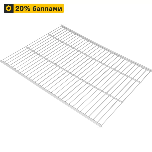 Полка сетчатая Титан-GS 60.3x40.6 см сталь цвет белый