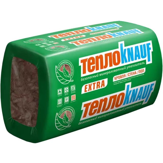 Утеплитель ТеплоKnauf Стена 1000x600 мм 5 плит 100 мм 3 м²