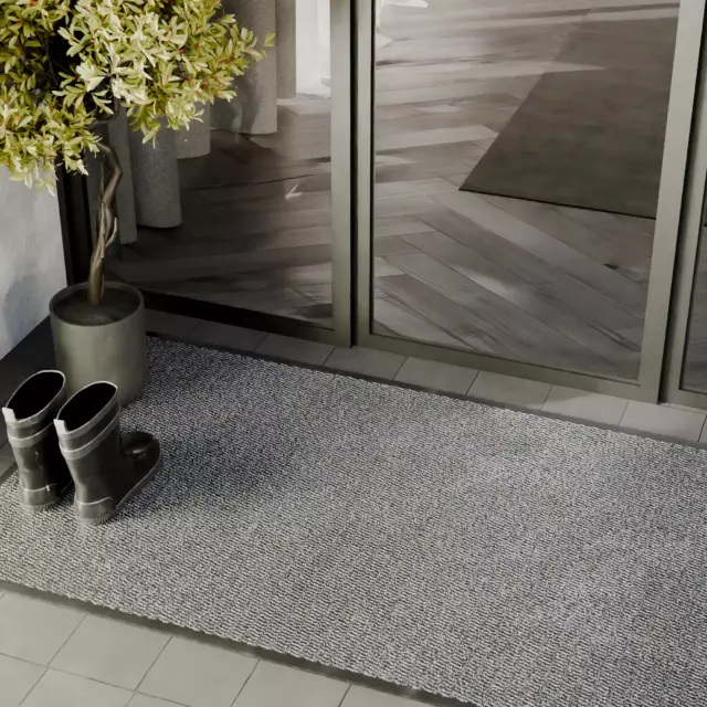Коврик Step 90x120 см полипропилен цвет серый