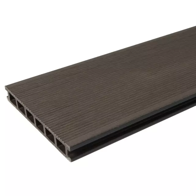 Террасная доска ДПК CM Decking Grand цвет Венге 3000x190x25 мм вельвет 0.57 м² — изображение 2