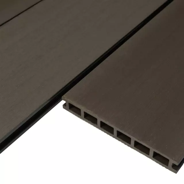 Террасная доска ДПК CM Decking Grand цвет Венге 3000x190x25 мм вельвет 0.57 м² — изображение 3