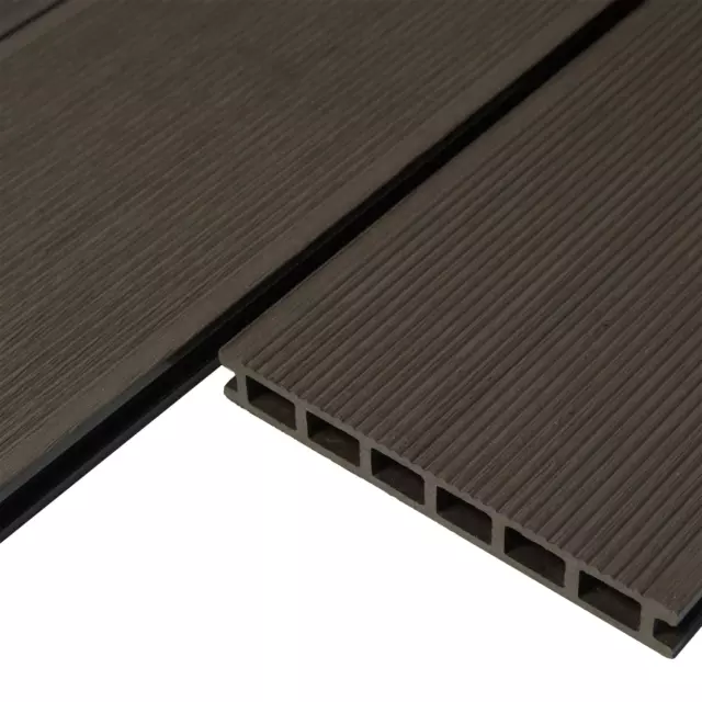 Террасная доска ДПК CM Decking Grand цвет Венге 3000x190x25 мм вельвет 0.57 м² — изображение 4