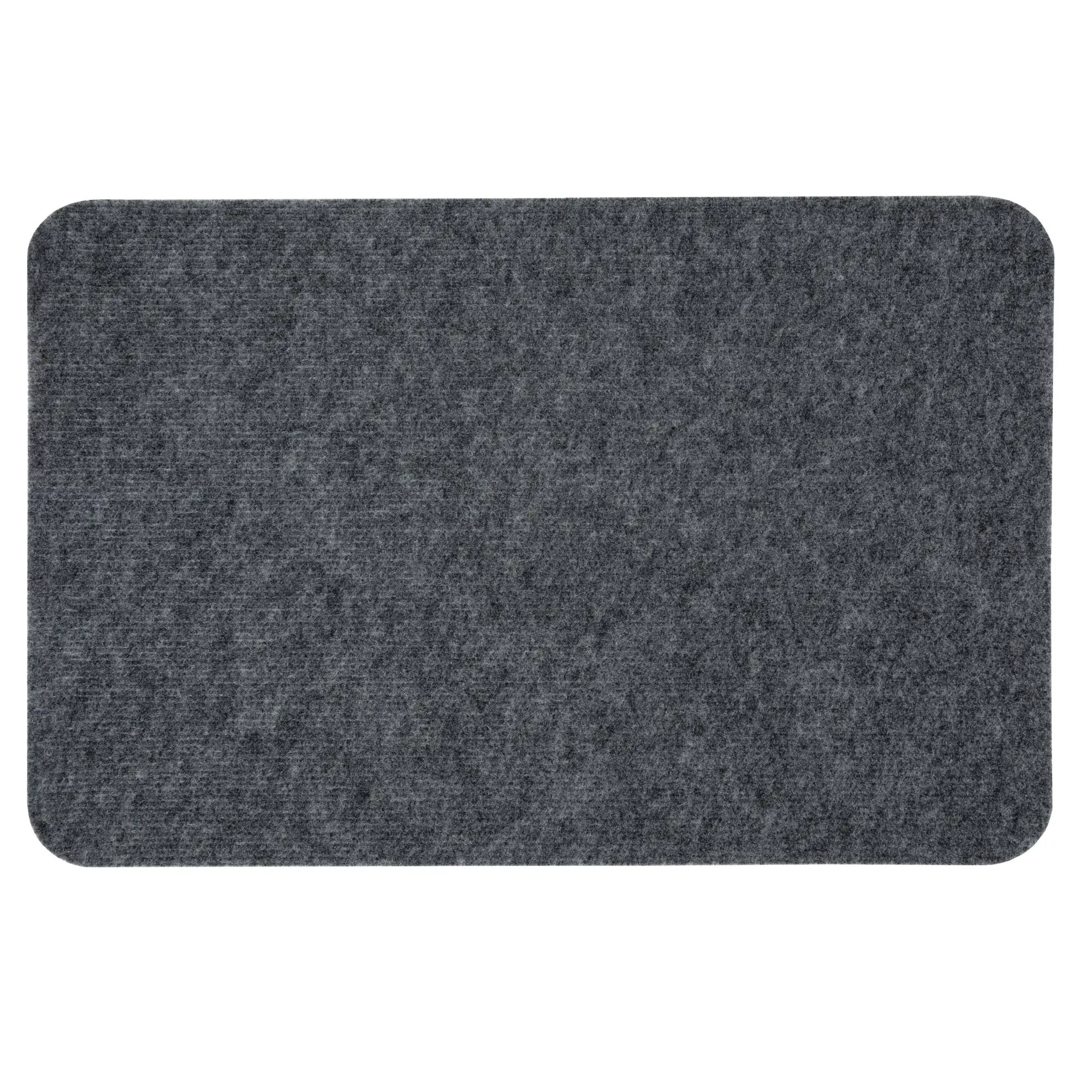 Коврик Флорт Офис 49x80 см полипропилен цвет серый — изображение 3