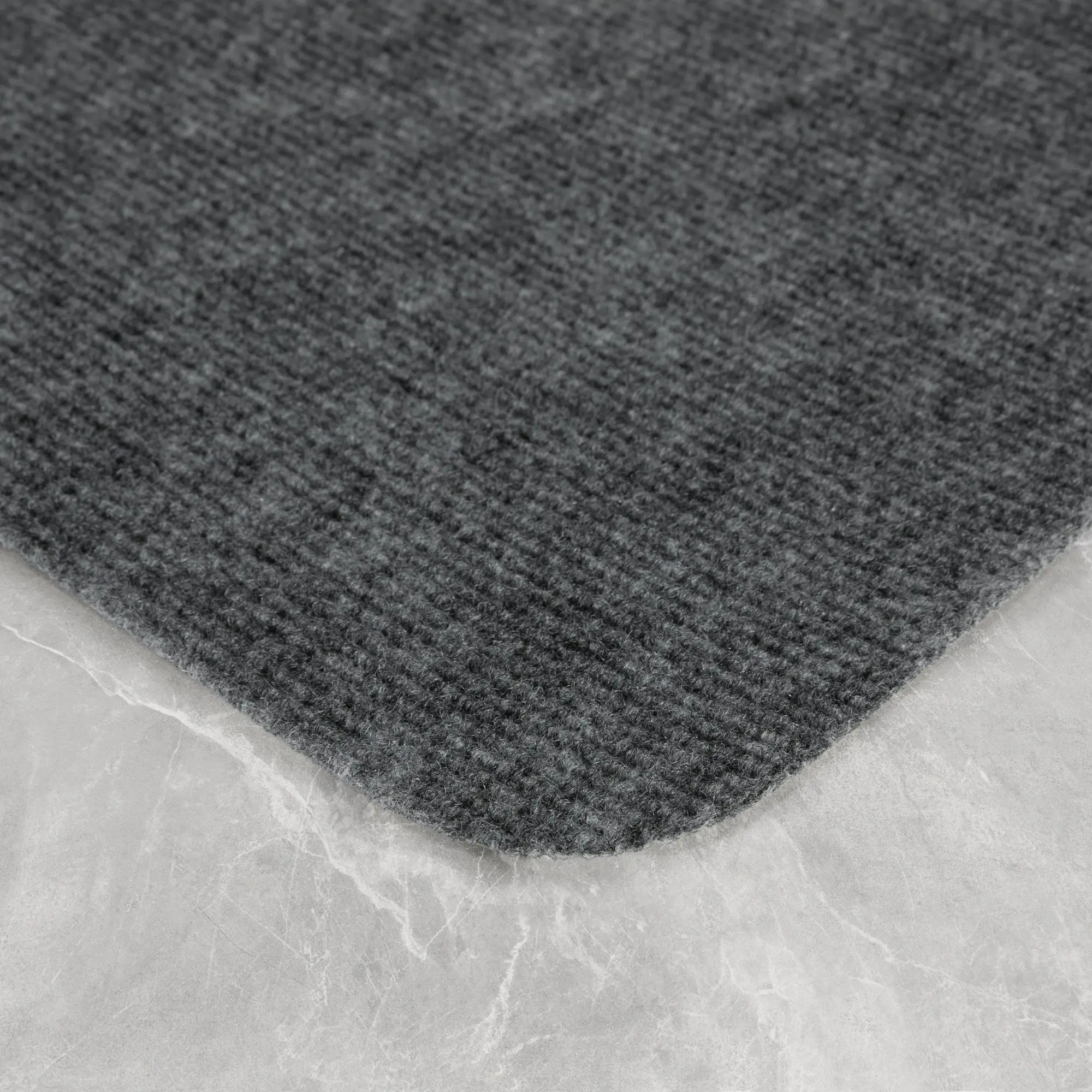 Коврик Флорт Офис 49x80 см полипропилен цвет серый — изображение 4