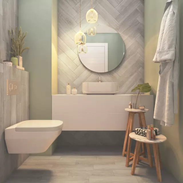 Керамогранит Gracia Ceramica Storia 12.5x50x0.8 см 0.875 м² неполированный цвет серый — изображение 5