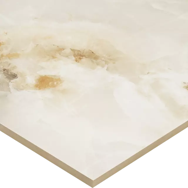 Керамогранит Incolor Miracle 60x120x0.8 см 1.44 м² полированный цвет желтый оникс — изображение 3
