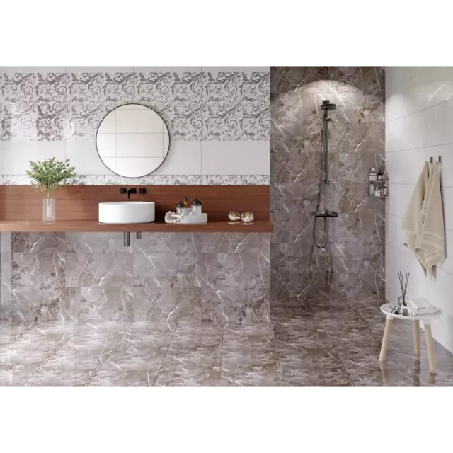 Плитка настенная Axima Фландрия 30x60 см 1.62 м² цвет серый — изображение 4