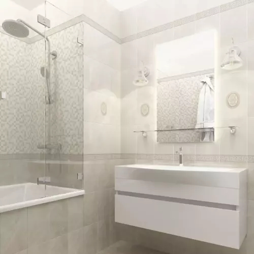 Плитка настенная Шахтинская Плитка Дора 20x30 см 1.44 м² цвет светло-бежевый
