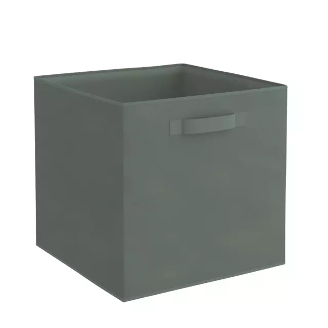 Короб Spaceo KUB 31x31x31 см 29.7 л полипропилен цвет тёмно-зеленый — изображение 3