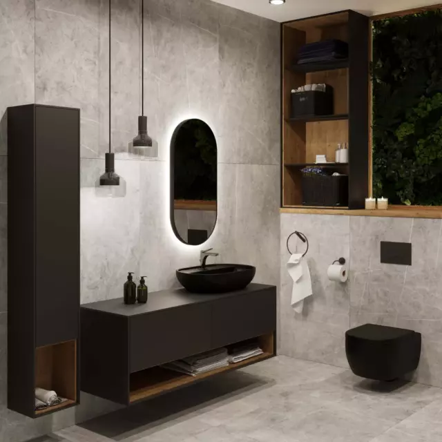 Глазурованный керамогранит Estima МО103 60x120x1 см см 1.44 м² неполированный цвет серый — изображение 6