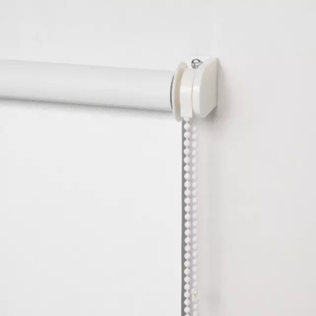 Штора рулонная блэкаут Inspire Santos 60x160 см белая White 0 — изображение 4