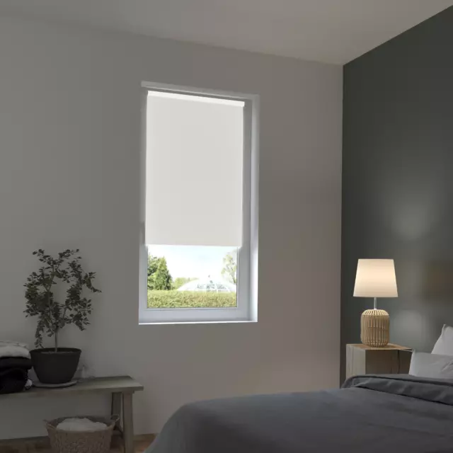 Штора рулонная блэкаут Inspire Santos 60x160 см белая White 0 — изображение 13