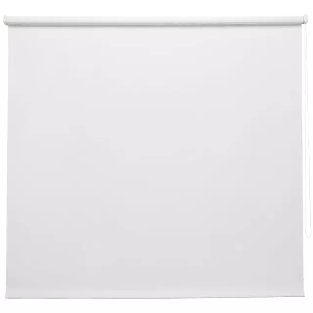 Штора рулонная блэкаут Inspire Santos 160x175 см белая White 0 — изображение 2