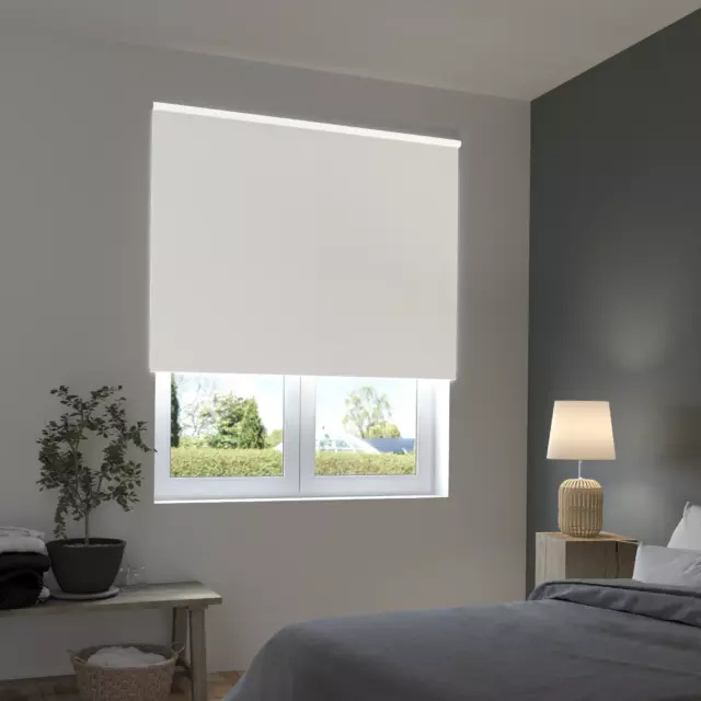 Штора рулонная блэкаут Inspire Santos 160x175 см белая White 0 — изображение 10