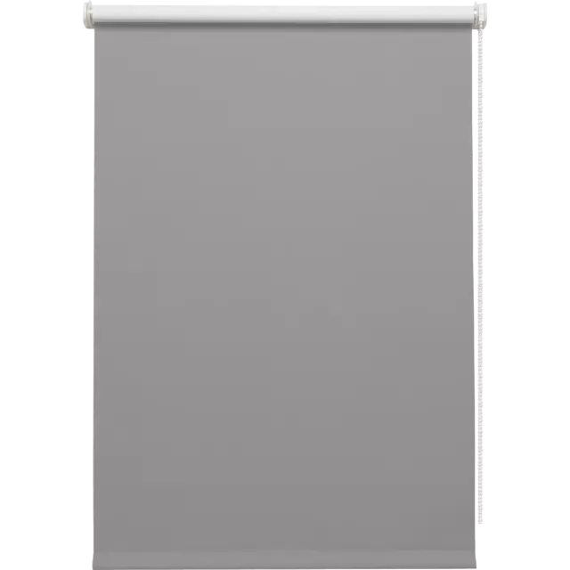 Штора рулонная блэкаут Inspire Santos 120x175 см серая Granit 3 — изображение 2