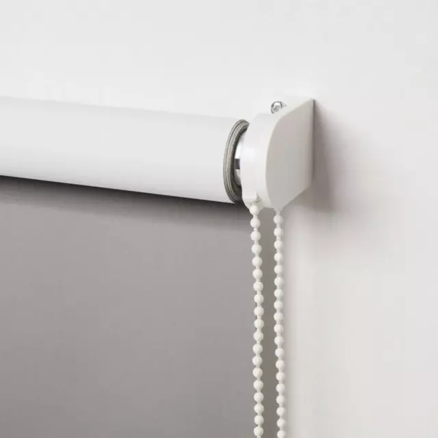 Штора рулонная блэкаут Inspire Santos 200x175 см серая Granit 3 — изображение 3