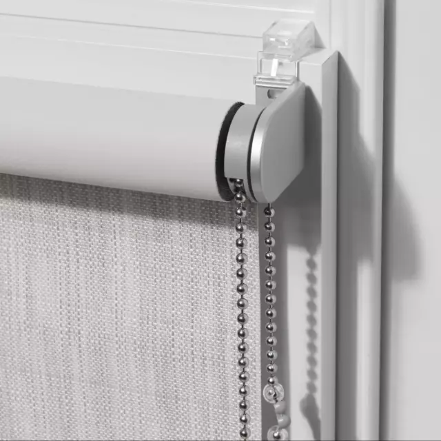 Штора рулонная блэкаут Inspire Natal 50x175 см светло-серая Granit 5 — изображение 4