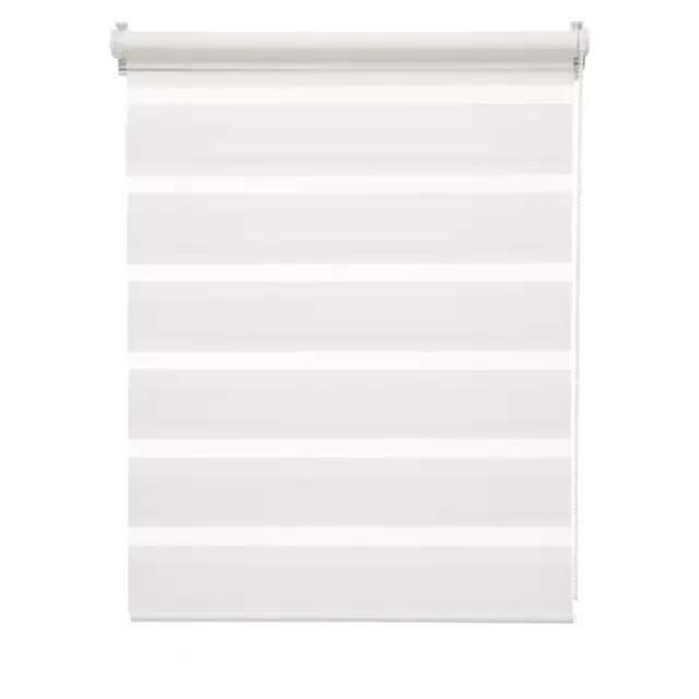 Штора рулонная день-ночь Inspire Peter 50x160 см белая White 0 — изображение 3