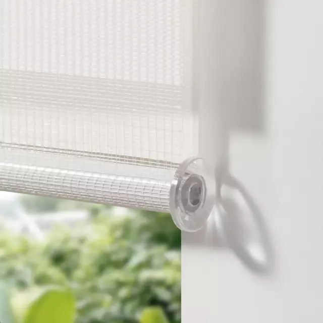Штора рулонная день-ночь Inspire Peter 50x160 см белая White 0 — изображение 10