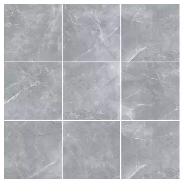 Керамогранит Incolor Imperial 60x60x0.9 см 1.44м² полированный цвет серый — изображение 3