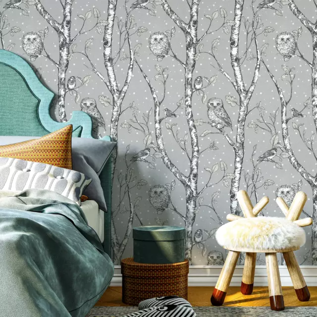 Обои флизелиновые Palitra Home Wonderful серые 1.06 м HC71534-14 — изображение 6