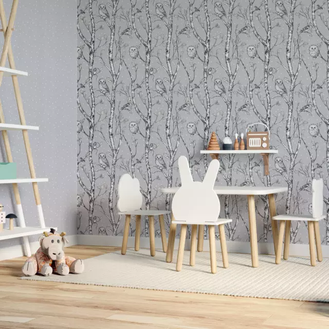 Обои флизелиновые Palitra Home Wonderful серые 1.06 м HC71534-14 — изображение 7