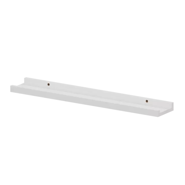 Полка настенная Spaceo White 60x10 см МДФ цвет белый