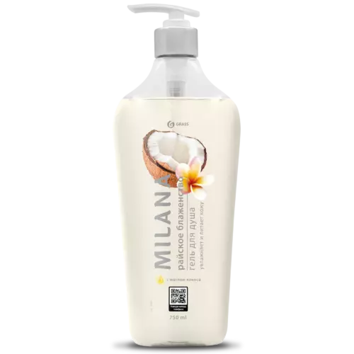 Гель для душа Grass Milana «Кокос» 0.75 л