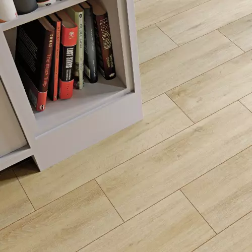 Глазурованный керамогранит Cersanit Stockholm 18.5x59.8x0.75 см 1.216 м² матовый цвет бежевый