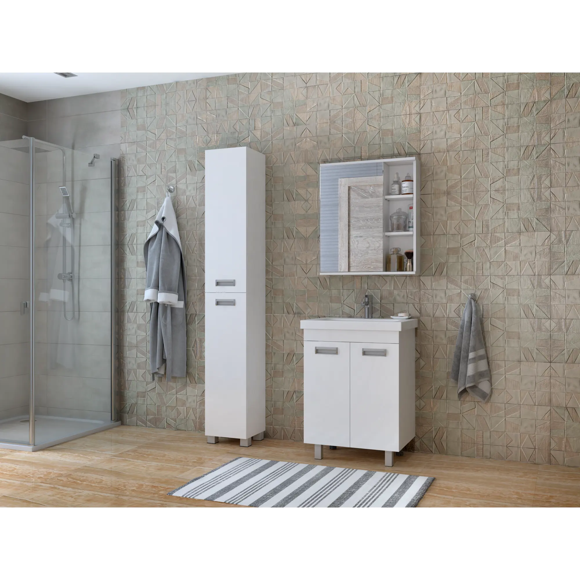 Пенал для ванной Vigo Milk 30 30x29.6x186.6 см — изображение 9