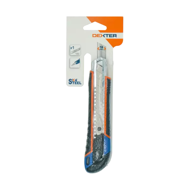 Нож строительный Dexter QM-CT7019 биметалл 18 мм — изображение 2