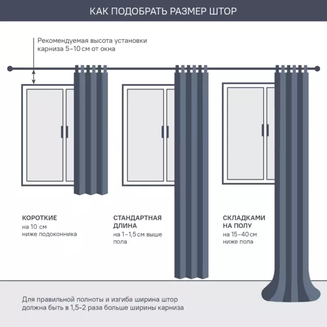Штора на ленте со скрытыми петлями блэкаут Inspire Annalise 200x280 см цвет экрю Trench 6 — изображение 7