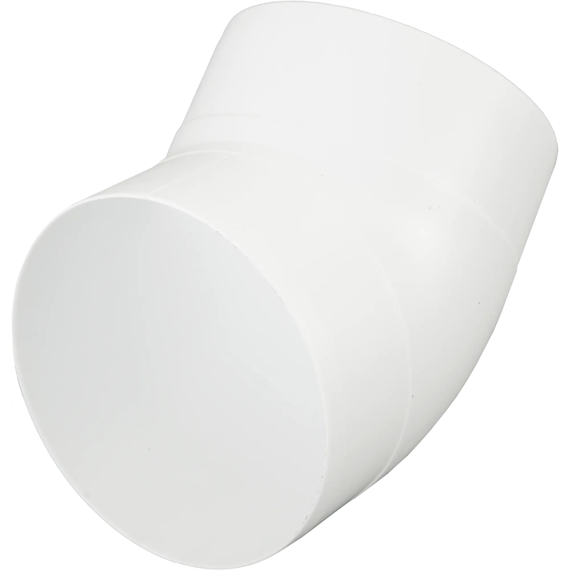 Колено для круглых воздуховодов Equation D100 мм 45 градусов пластик