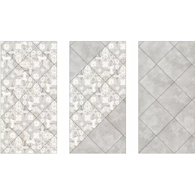 Керамогранит LB Ceramics Цементо 45x45x0.8 см 1.62 м² матовый цвет серый — изображение 6